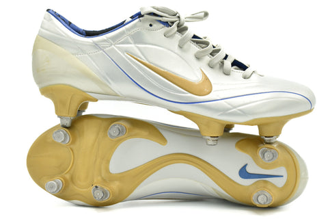 2004 Nike Mercurial Vapor II SG "White/Gold/Blue"